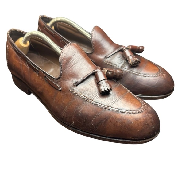 Allen Edmonds Grayson Shell Cordovan Tassel Loafer - Men’s Size 9.5 D - 75333 main image 5